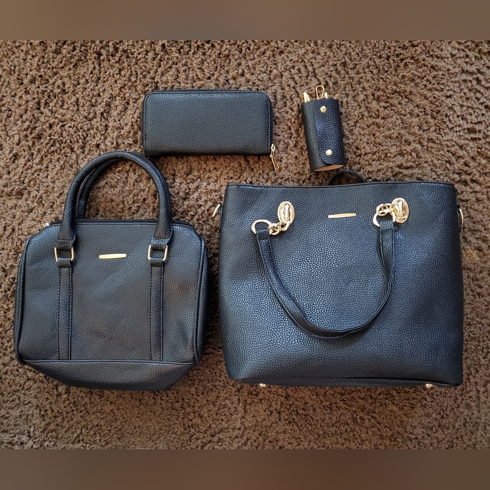 Women's bag purse set
